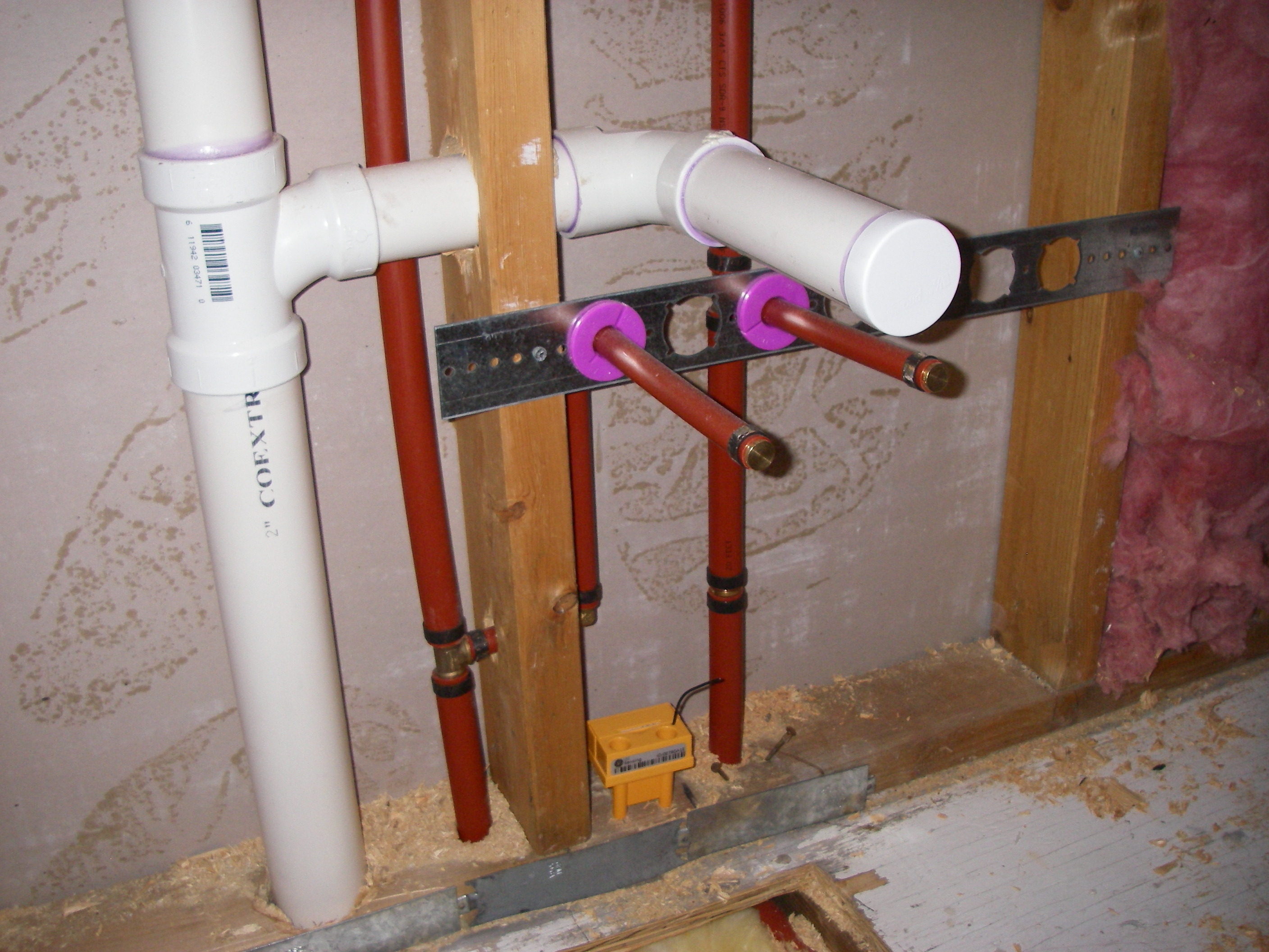 Typical OmniSense Sensor Moisture, Temperature and Humidity Sensor installation